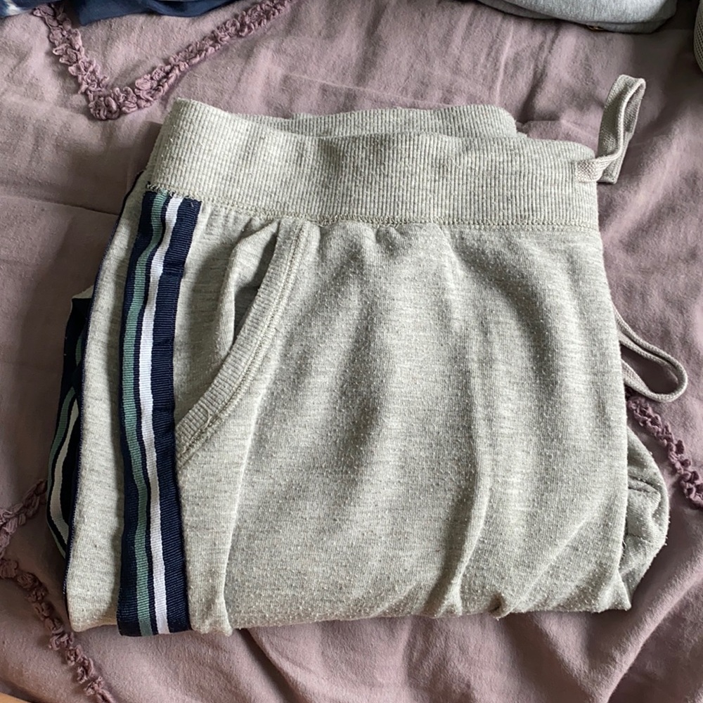 Grey sweatpants